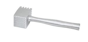 MEAT TENDERIZER 2-SIDED HEAVY ALUMINUM 12.75"OVERALL